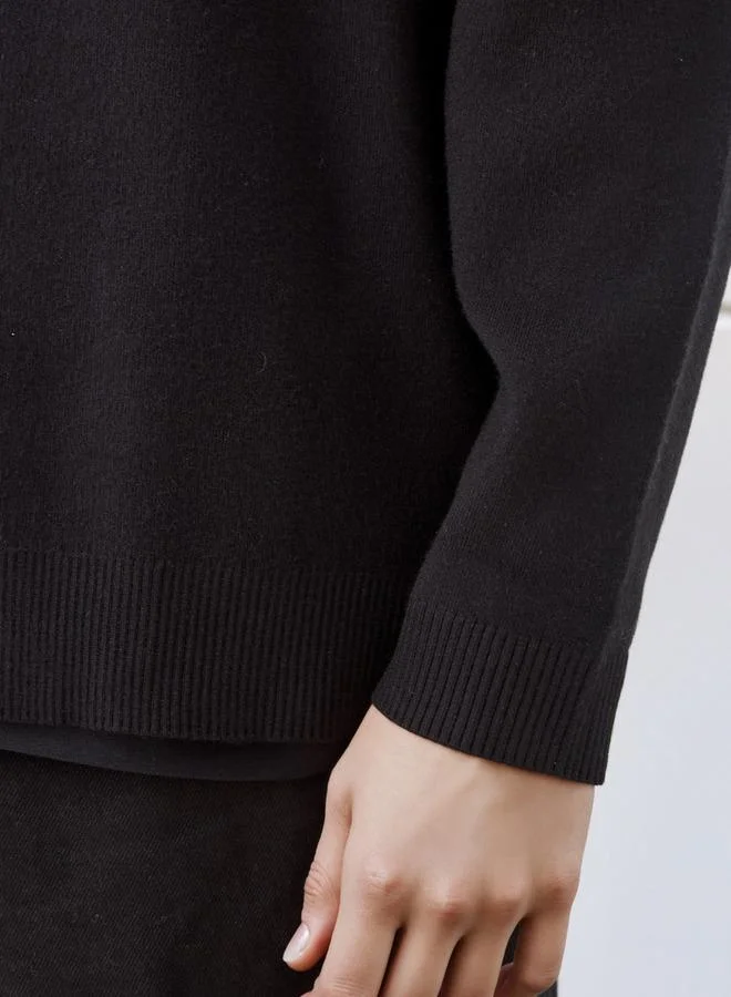 Splash FAV BLACK Men Shawl Cardigan for Men | Best Price UAE