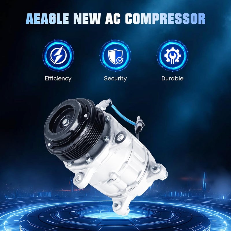 AEagle Air Conditioner AC Compressor with Clutch for BMW Models 2012-2016 - Image 2