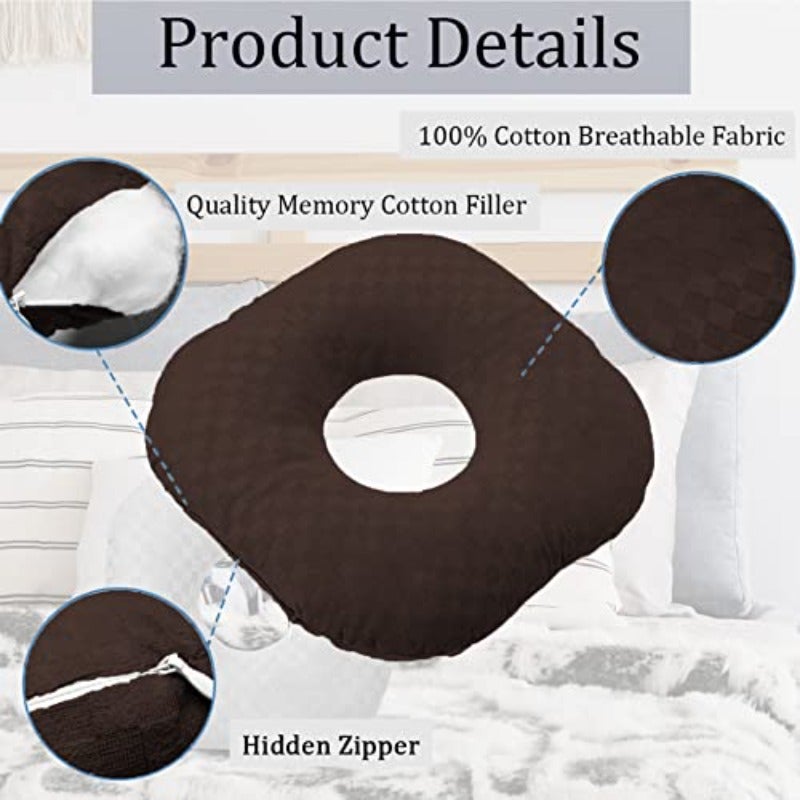 Ear Piercing Pillow with Hole for Cartilage Piercings CNH Support - Image 4