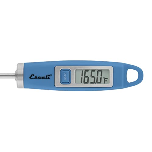 Escali DH1 Gourmet Digital Meat Thermometer with Extra Long Probe, NSF Certified, Blue - Image 5