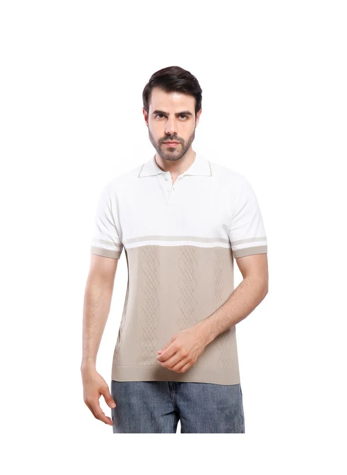 Coup Coup - Woven Polo-Shirt with Short Sleeves