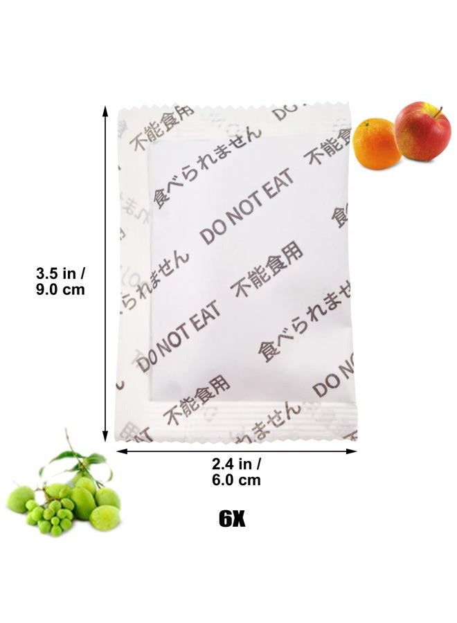 ShuRex 6 Pack Produce Saver Refills Kit for OXO GreenSaver Produce Keepers and Crisper Inserts, Keep Fruits Veg Fresh, Also Compatible with Bluapple Produce Freshness Saver Balls and other Produce Savers - Image 5