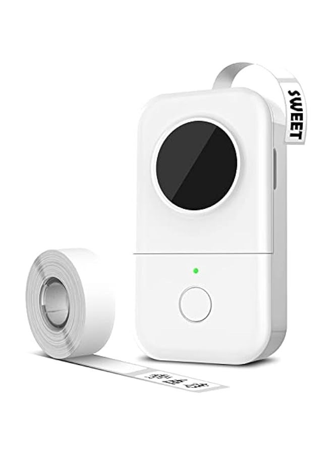 phomemo D30 Label Maker Machine with Tape, Bluetooth Thermal Mini Label Printer for Storage, Barcode, Mailing, Office Supplies, Home, Organizing Storage, Small Portable Sticker Maker - Image 1