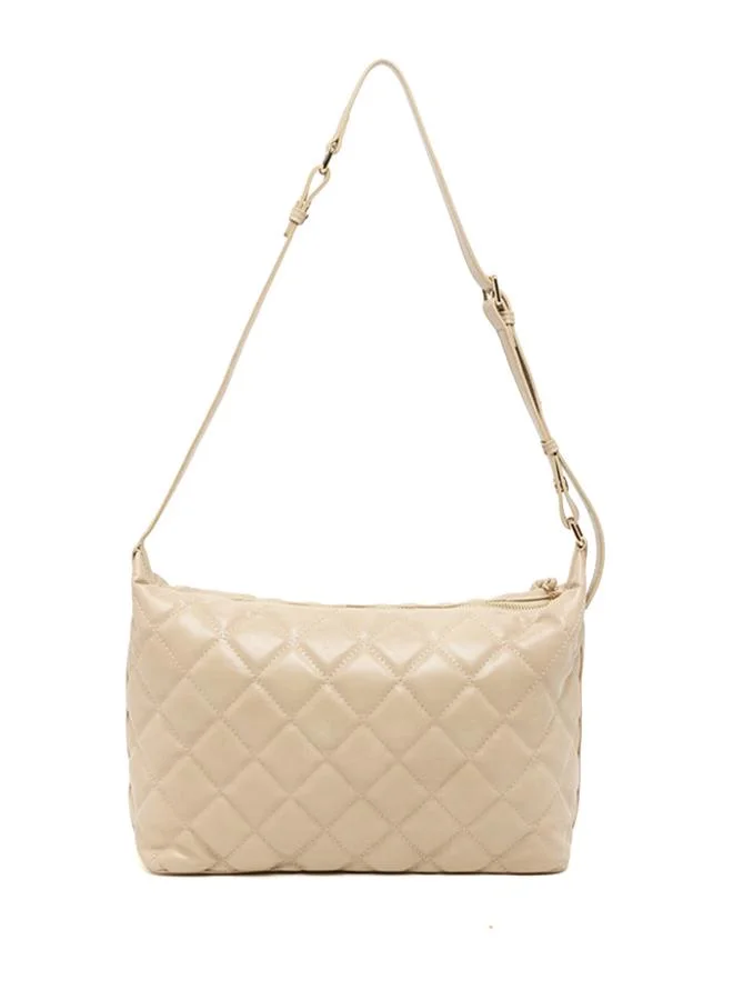 Anne Klein  Quilted PU Zip Closure Crossbody Bag for Women | Best Price UAE