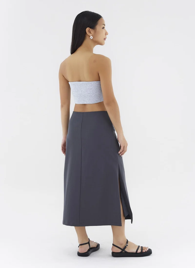 The Editor's Market Mayce Mid-Rise Pleated Skirt
