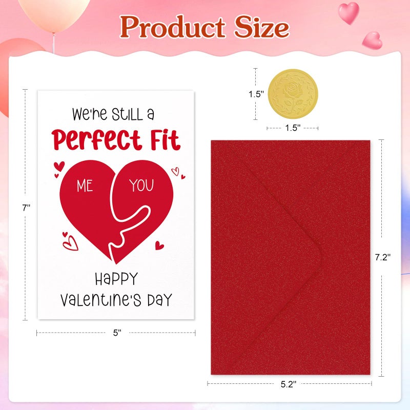 FLYAB Valentines Day Card with Envelope - Funny Valentines Day Cards for Her Him Husband Wife Boyfriend Girlfriend Romantic Anniversary Birthday Gift for Women Men Couple - Image 5