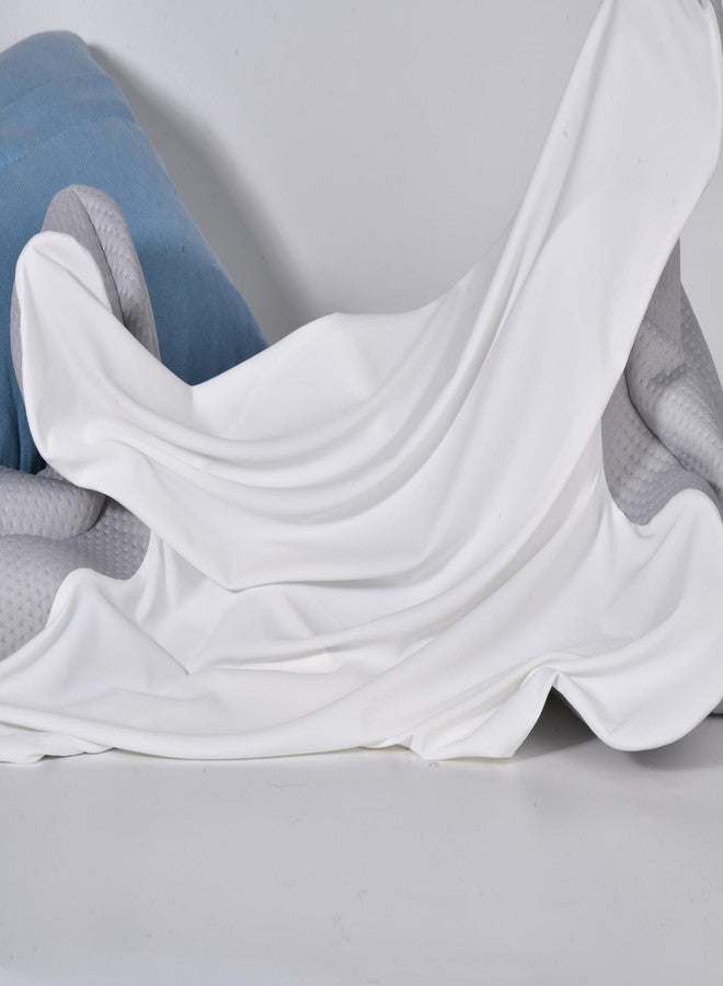 Bespillow Soft and Colling Pillowcase for Cervical Pillow, Pillowcase ONLY, Pillow case for Butterfly Shape Cervical Memory Foam Pillow (Queen Size 24.7”x14.6”x5.5” - Image 1