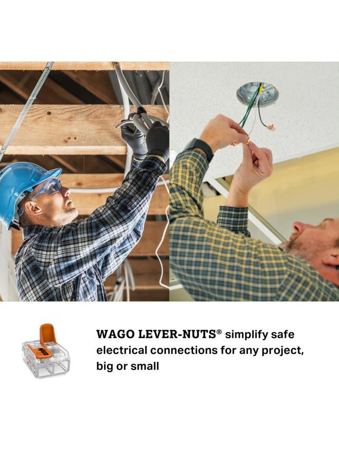 Wago 221-412 2-Conductor Compact Splicing Connectors (Pack of 100) - Image 5