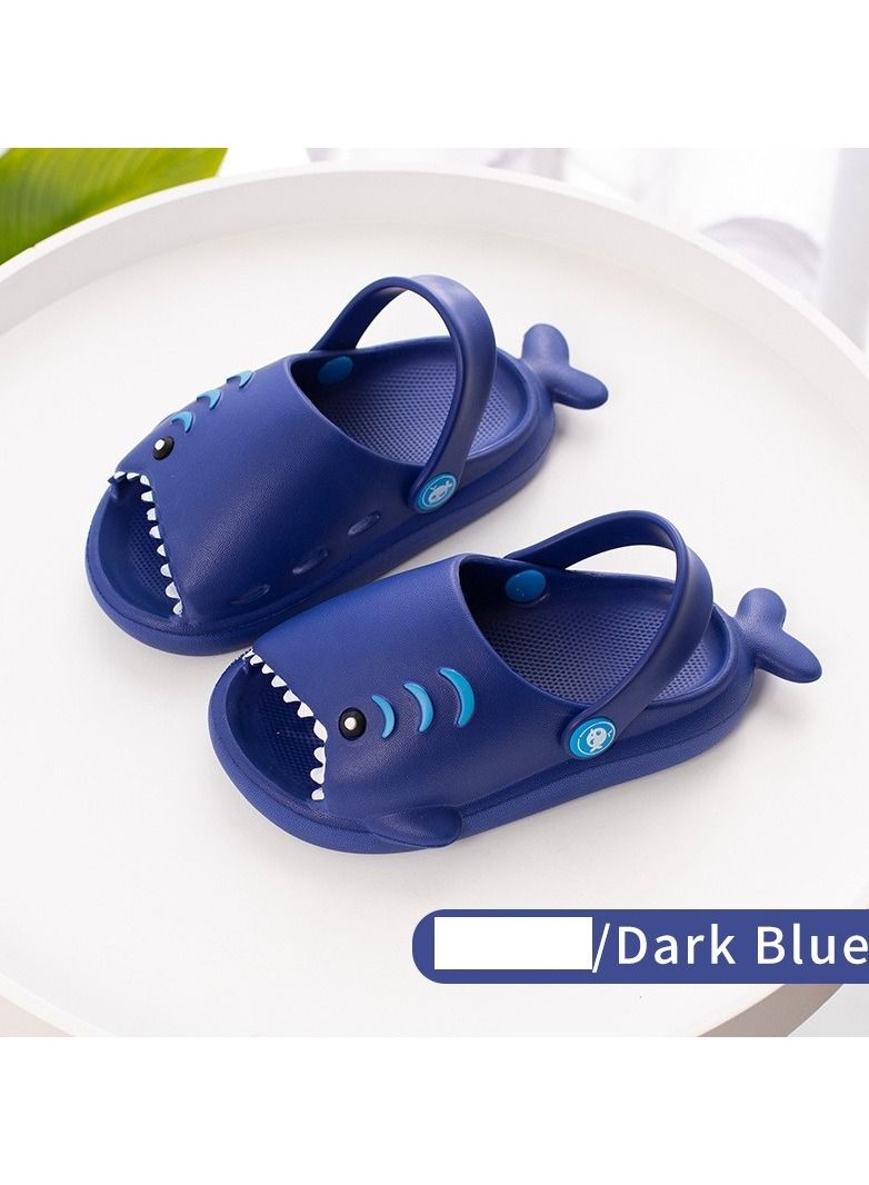 Loquat Lightweight Anti Slip Cartoon Shark Slippers  - Image 1
