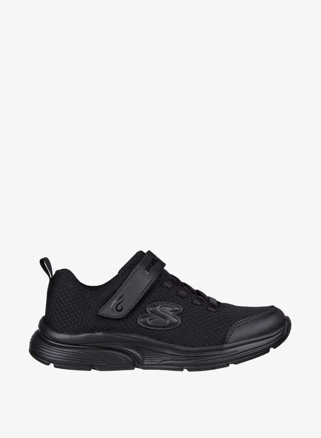SKECHERS Trainers with Hook and Loop Closure - WAVY LITES