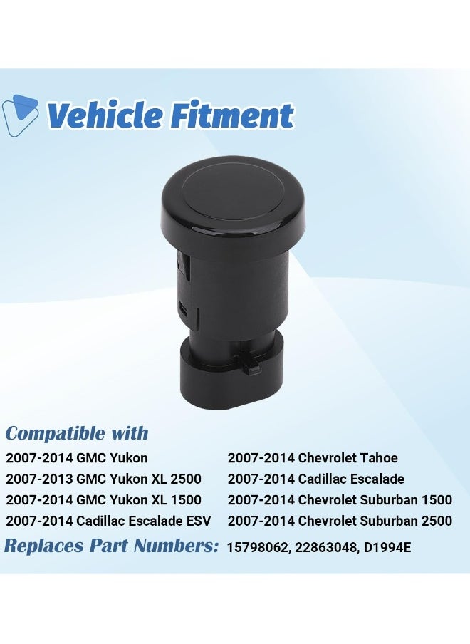 Topleo - Car Rear Hatch Button Back Liftgate Window Glass Release Switch - Compatible with Chevy, GMC, Cadillac Models - Suburban 1500 2500, Tahoe, Yukon, Escalade - 2007-2014 - Replace 15798062 22863048 - Image 1