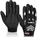 Frienda Motorcycle Gloves Riding Dirty Bike Gloves Racing Winter Power Sports Supplies for Riding Cycling Hiking OutdoorBlack906 x 453 Inches - Image 2