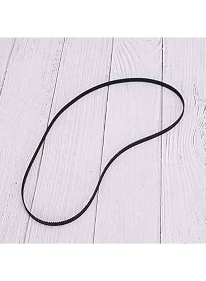 Black GT2 Synchronous Timing Belt 610MM For 3D Printer Parts 5 Pieces - Image 1