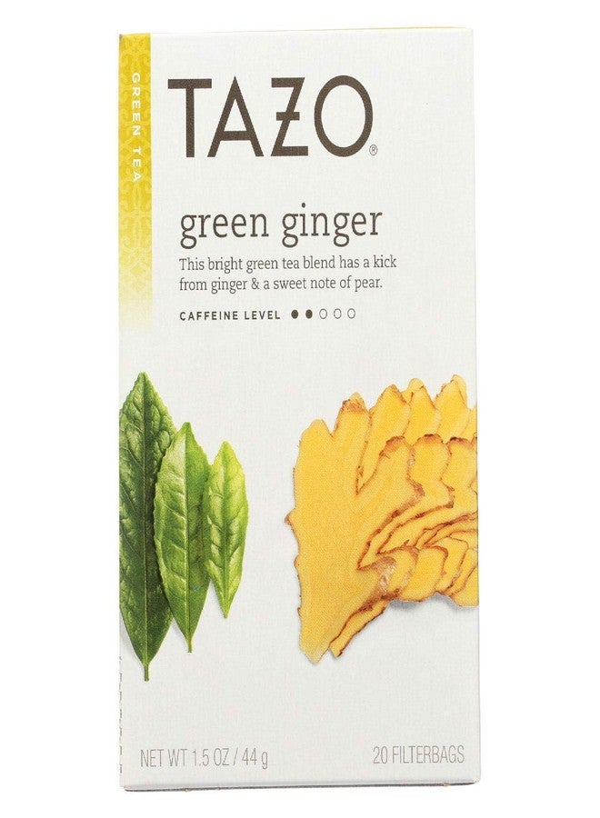 Tazo Green Ginger Tea -- 20 Tea Bags - Image 1