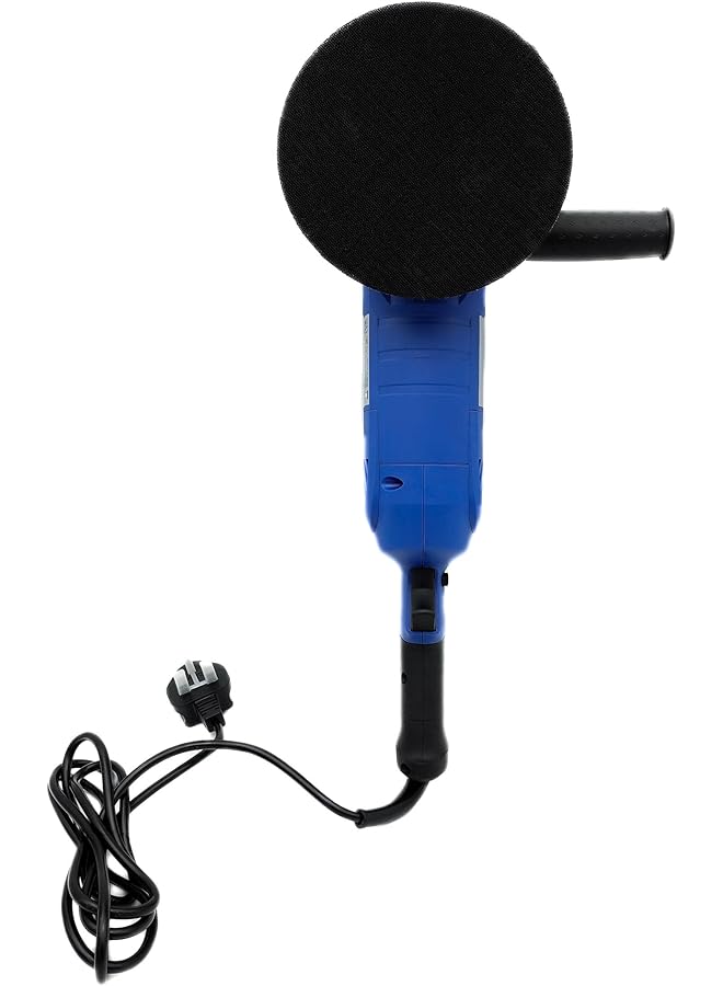 VTOOLS 1300W 180Mm Electric Polisher 600 Up To 3300Rpm With 7 Variable Speed And Detachable Handle Perfect For Car And Boat Polishing Blue Vt1601 - Image 4