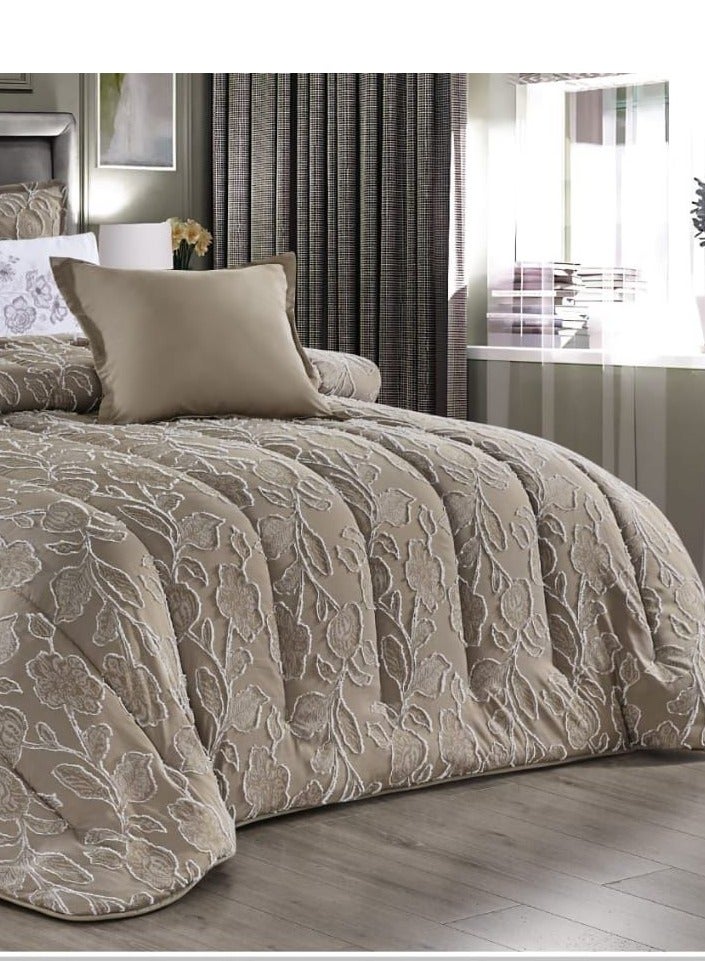 Moon Double quilt set, summer mattress, 8 pieces, medium fixed filling, size 220 x 240  - Image 2