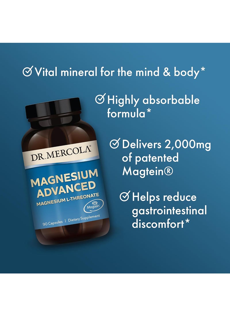 Dr. Mercola - Magnesium Lthreonate 90 Capsules 167828 - Image 1