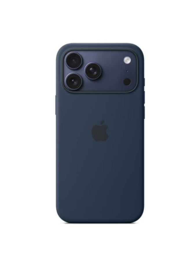 iPhone 17 Pro Max Silicone Case with MagSafe – Midnight - Image 1