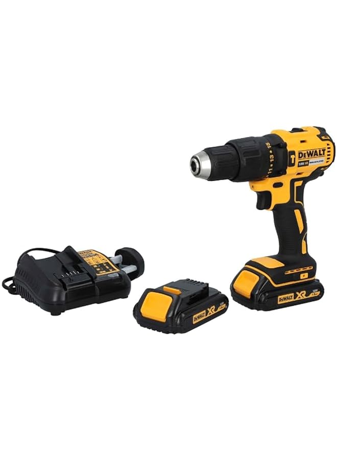 DEWALT Brushless Hammer Drill Yellow Black Dcd778S2Bit Gb