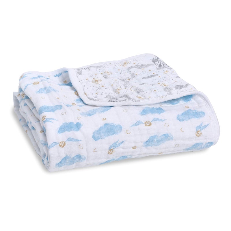 aden + anais aden anais Dream Blanket Boutique Muslin Baby Blankets for Girls Boys Ideal Newborn Nursery Crib Blanket Unisex Toddler Infant Bedding Shower Registry Gift Harry Potter