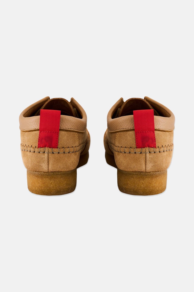 clarks Men Lace Up Casual Shoes, Light Tan - Image 2