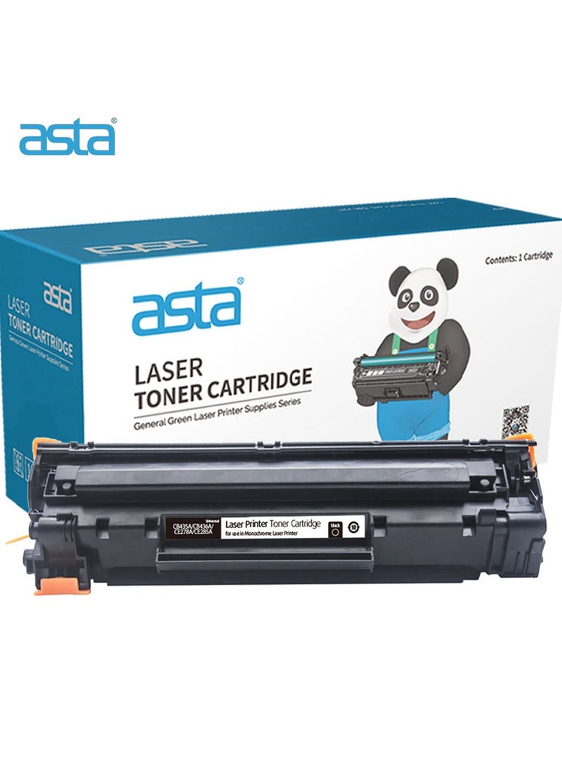 ASTA P1102 Toner Cartridge 85A CE285A Compatible For HP LaserJet Pro P1100 P1102w P1105W P1109 M1212nf M1214 M1217 M1219 M1130 M1132 M1139 Printer Black BK - Image 1