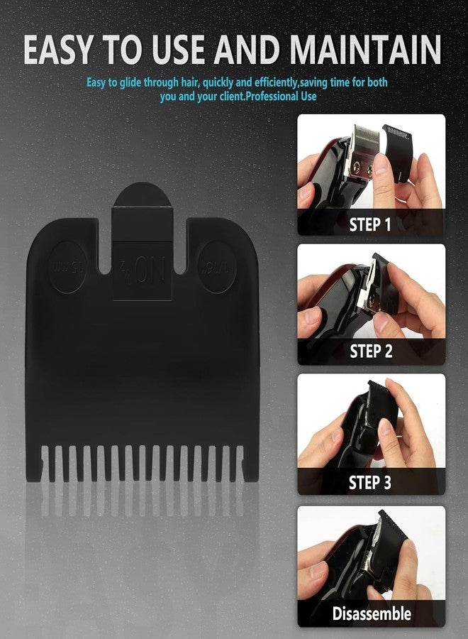 CHAR YONG Replacement for Wahl Professional #1/2 Guide Comb Attachment No.1 1/16" (1.5mm) (biack,2 pack) - Image 3
