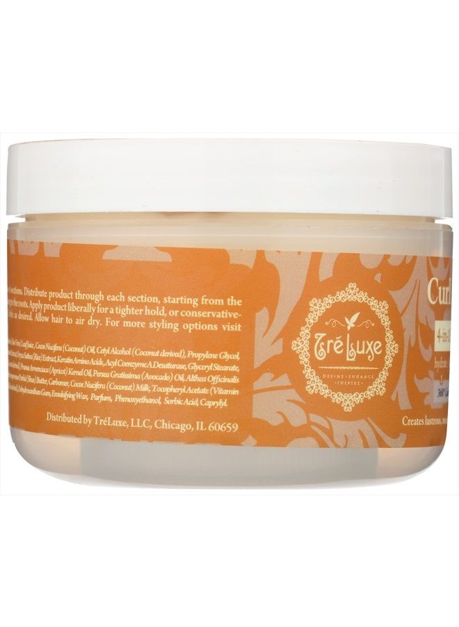 TRELUXE Curl Supreme Styling Creme, 8 OZ - Image 5