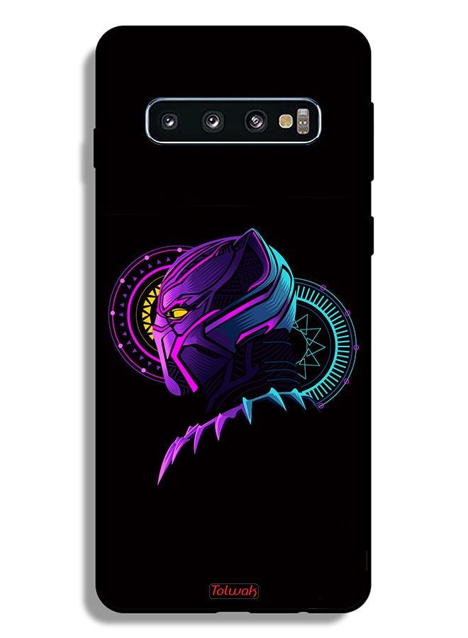 Tolwak Samsung Galaxy S10 Protective Case Cover Digital Art Artwork Illustration Simple Hd - Image 2
