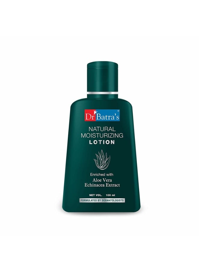 Dr Batra's Natural Moisturizing Lotion Enriched With Echinacea Aloe Vera - 100 ml - Image 1