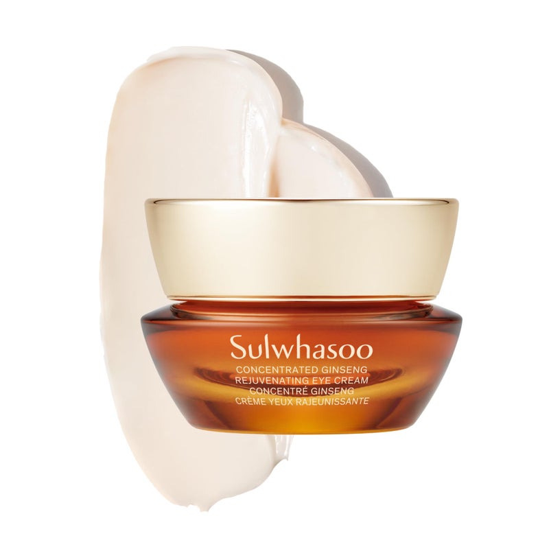 Sulwhasoo Concentrated Ginseng Rejuvenating Eye Cream- Korean Ginseng & Peptide Anti-Aging Under Eye Cream for Wrinkes, Puffiness, Dark Circles & Radiance, 0.50 fl. oz. - Image 1