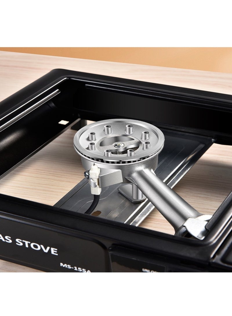 Portable 2-in-1 Gas Stove – Butane & LPG Compatible | Outdoor Camping, Backpacking & Emergency Cooking Stove | Lightweight BBQ Burner for Travel & Survival Kits  - Image 5