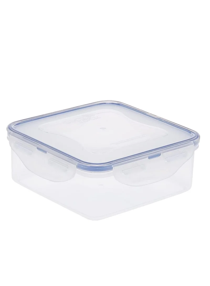 لوك اند لوك Keep food fresh and your kitchen organized with the LocknLock 870ml Square Airtight Food Container. Featuring a patented airtight and leak-proof sealing system, it ensures maximum freshness and prevents spills. Made from BPA-free, heat-resistant materials, it is safe for microwave, freezer, and dishwasher use. Its rectangular space-saving design allows efficient storage in refrigerators, cupboards, and drawers. Ideal for meal prep, leftovers, and dry food storage, this container offers durability, safety, and everyday convenience for modern kitchens.