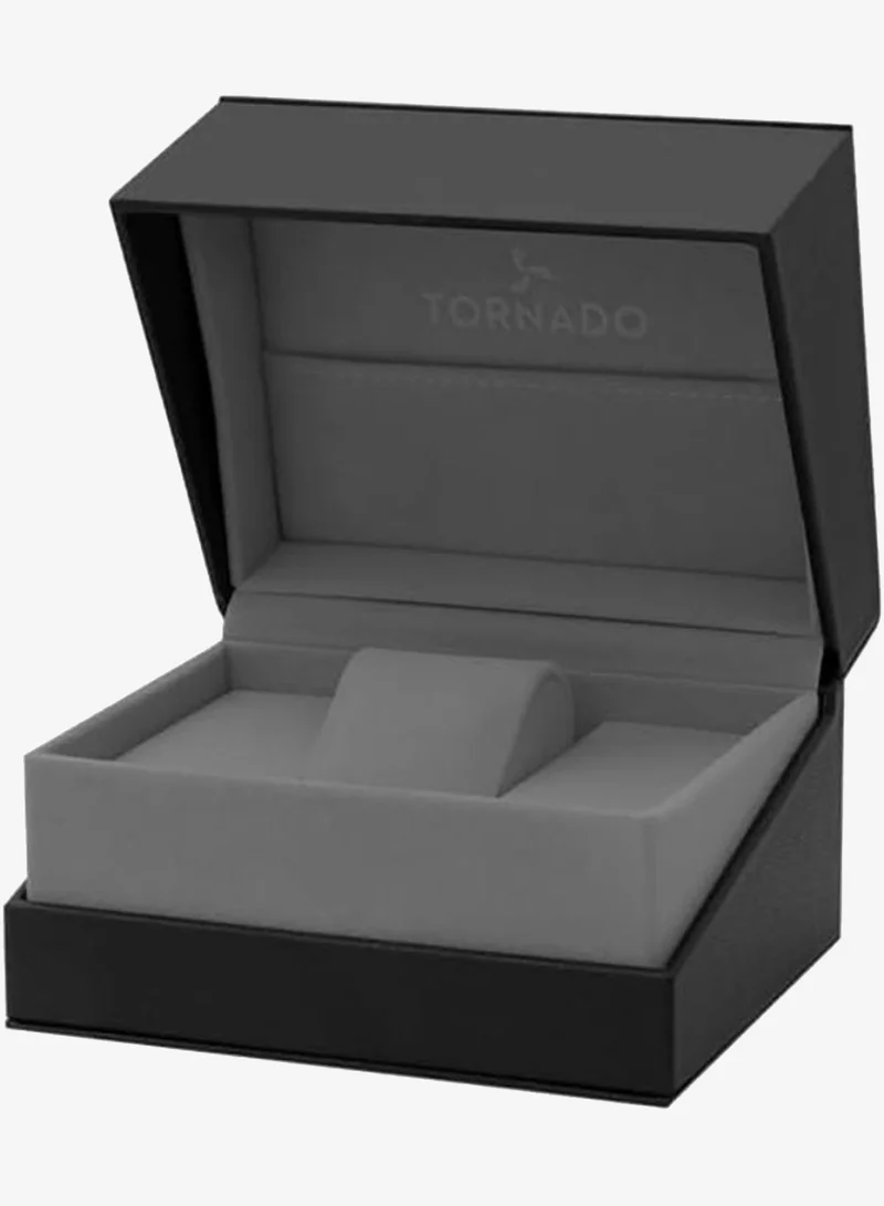 Tornado Green Men's High Quality Flexible And Durable Silicone 3H with date Display Watch T22002-XSGG - 40mm mm for Men | Best Price UAE