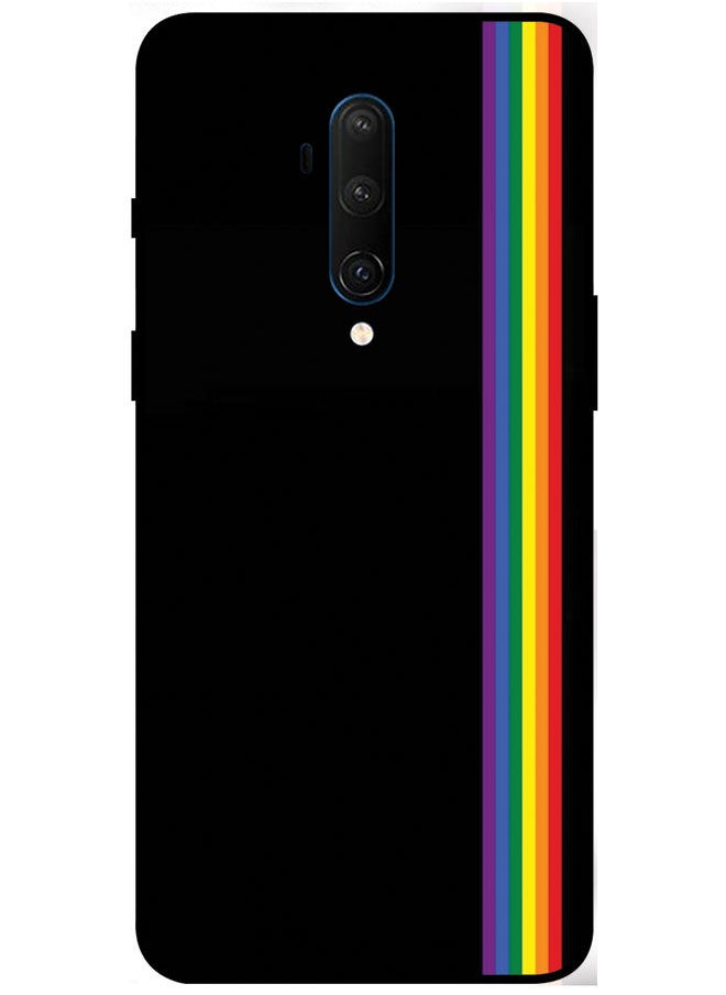 Protective Case Cover For OnePlus 7T Pro Smart Series Printed Protective Case Cover for OnePlus 7T Pro Multicolor Side Lining