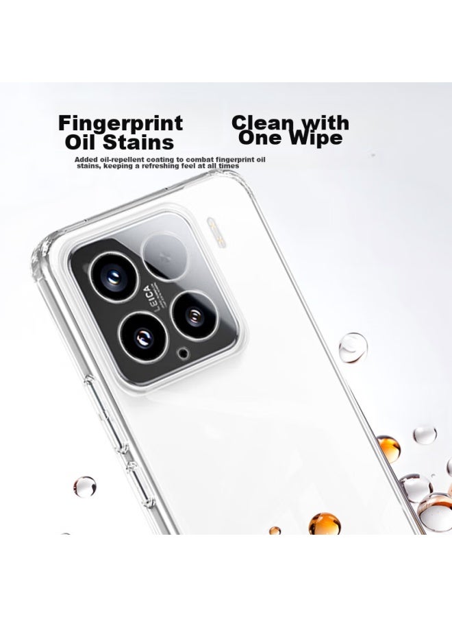 KOOLIFE غطاء هاتف كواليف Xiaomi 15 واقي شفاف ناعم مع تغطية كاملة للعدسة - Image 3