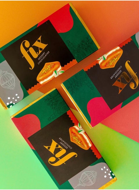 Dubai Chocolate Fix Dessert Chocolatier Cant Get Knafeh Of It - Dark Chocolate x1 Chocolate Bar Fresh Batch