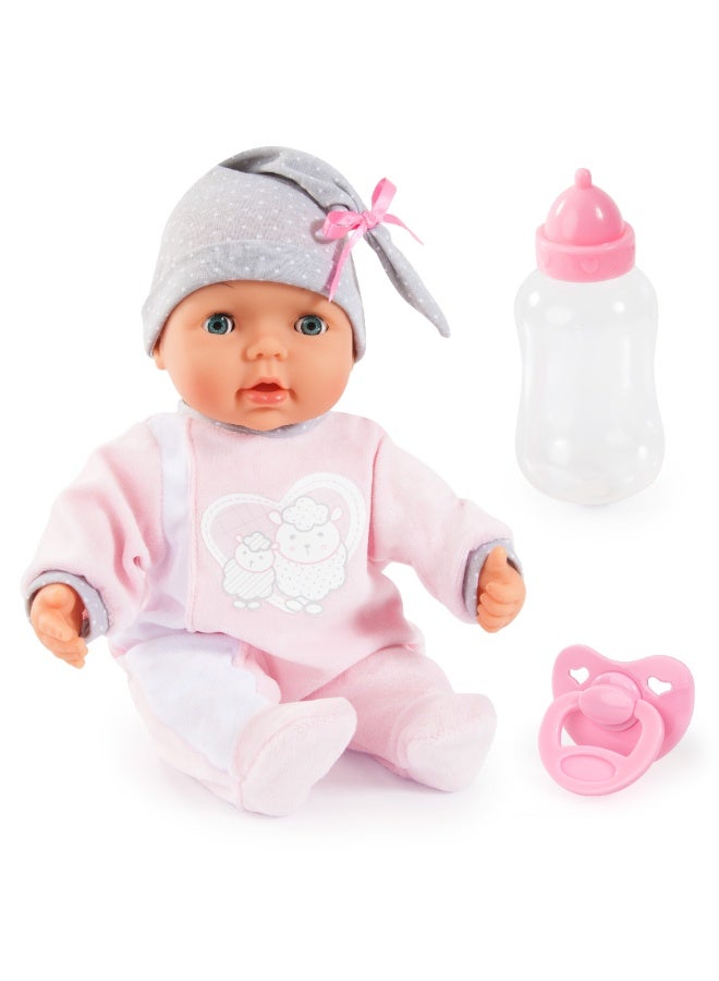 Bayer Design My Piccolina 15" Interactive Baby Doll - Image 1
