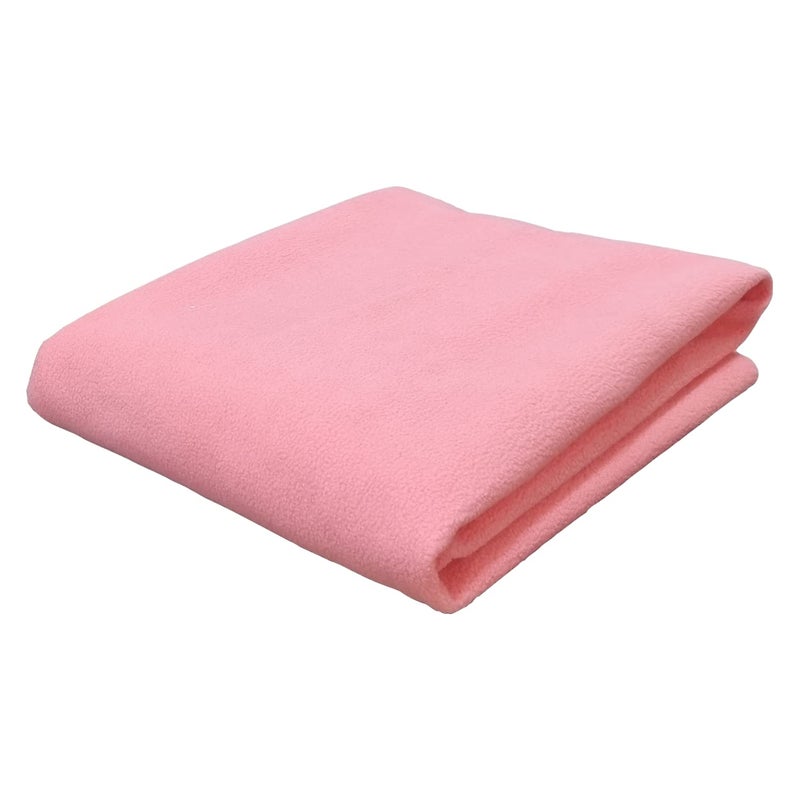 Yasashi Yasashi Washable Ultra Absorbent Baby Dry Sheet | Medium | 100 X 70 cm | Extra Soft, Quick Dry, Breathable & Dust Resistant | Coral - Image 1