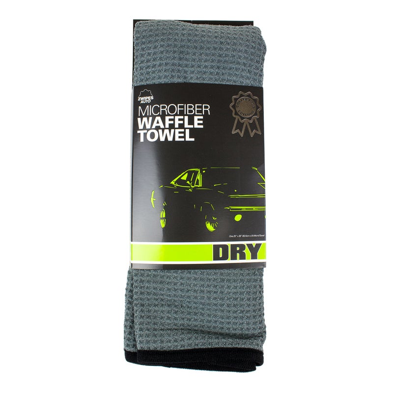 Zwipes Professional Microfiber Waffle Drying Towel