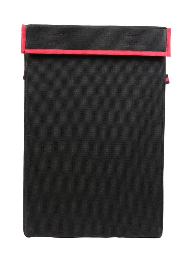 JMD Creation Foldable Basket Bin Organizer for Dirty Cloth Black - Image 2