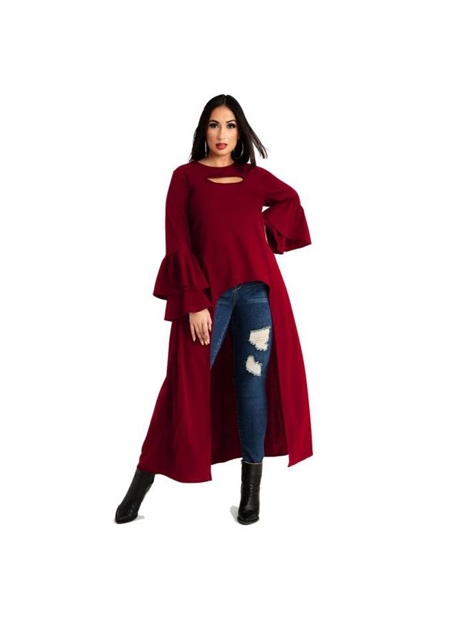 Fashion Group Women's dress with short front, not including pants  - Image 1