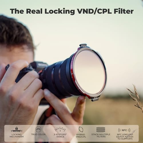 Freewell 82mm L1 Real Locking VNDCPL Filter All Day Kit Hybrid VNDCPL 310 Stops with ND32 True Color Optics Futureproof Design for Professional Filmmakers - Image 3