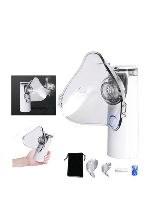 Portable Steam Inhaler with Storage Bag, 3 Modes, Cold Mist Inhalation Device for Adults and Children, Travel-Friendly