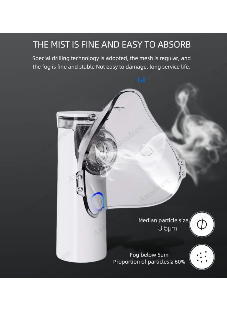 Generic - Portable Steam Inhaler with Storage Bag, 3 Modes, Cold Mist Inhalation Device for Adults and Children, Travel-Friendly - Image 1