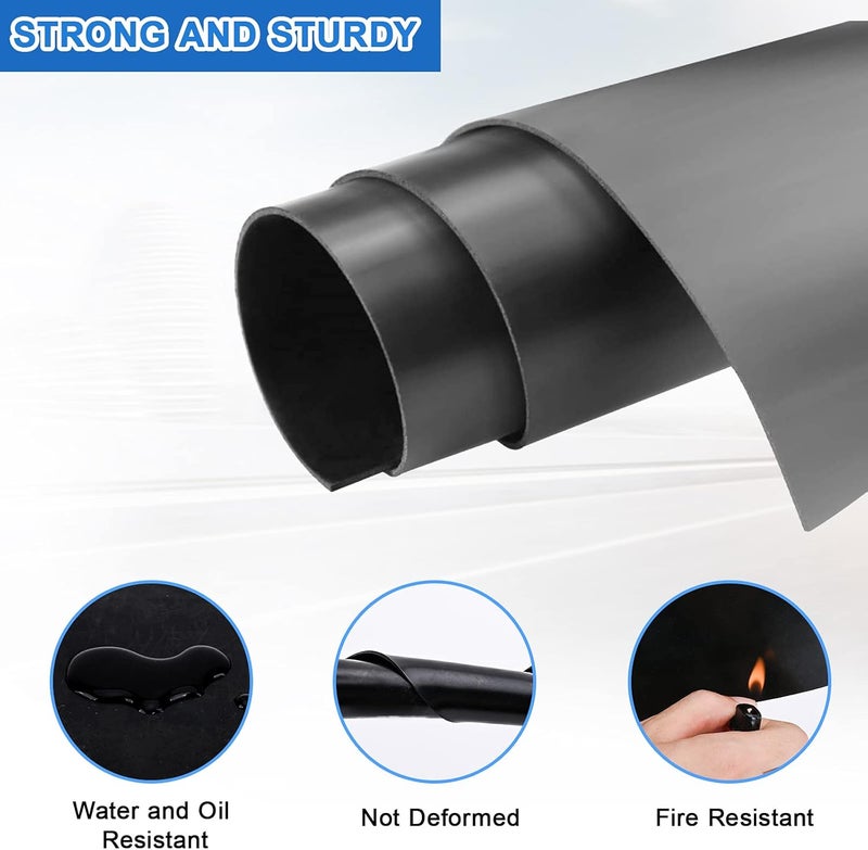 ToLanbbt Neoprene Rubber Gasket Strip - Waterproof, 1/16 Inch Thick x 12 Inch Wide x 10 Feet Long - Image 5