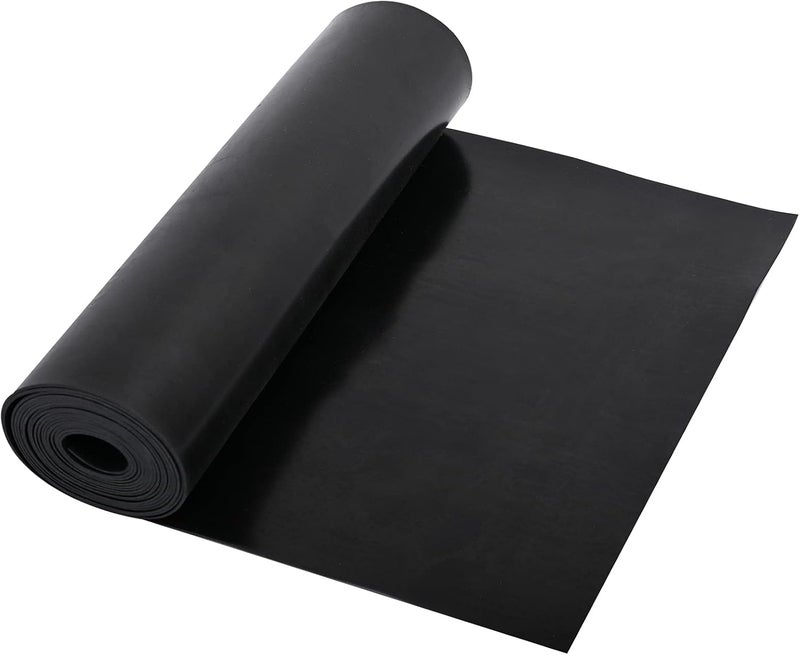ToLanbbt Neoprene Rubber Gasket Strip - Waterproof, 1/16 Inch Thick x 12 Inch Wide x 10 Feet Long - Image 1