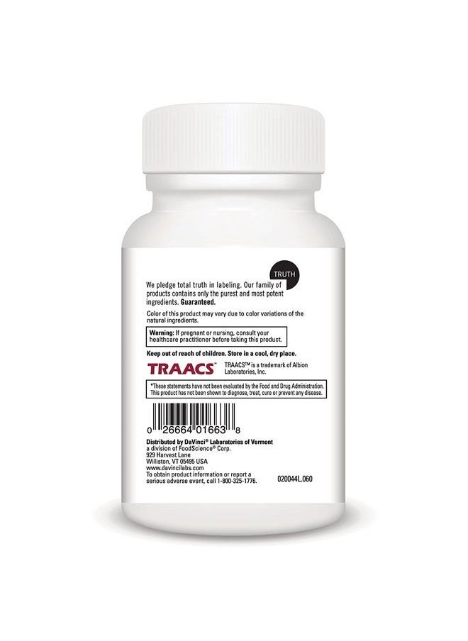 Davinci DaVinci Labs Hair, Skin & Nails - Dietary Supplement to Support Smooth, Healthy Skin, Strong Nails and Hair Health* - With Vitamin C and D3, Minerals, Biotin, Zinc and More - Gluten-Free - 60 Capsules  - Image 3