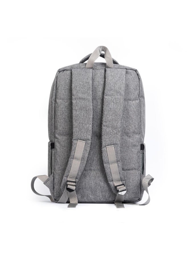 PROTECT Laptop Backpack 17.3 Inch Business & Travel Bag with Safety Bubble Protection - Grey - Image 2