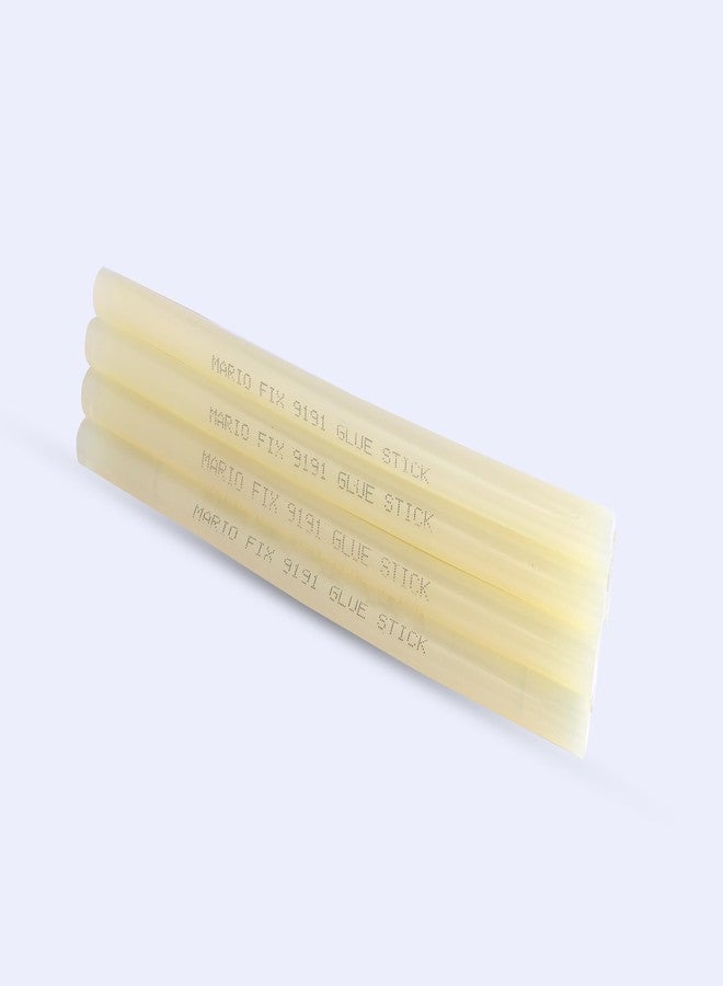 Mario Fix 9191 Hot Melt Glue Sticks | Multipurpose | Super Power Glue for Wood Repair & Fixing Tasks | Idle for DIY & Professional Work | Yellow | 220mm x 11mm | Pack of 20
